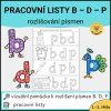 Pracovní listy b – d – p