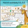 Párové souhlásky S - Z a Š-Ž