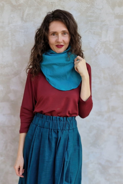 mušelínový šátek