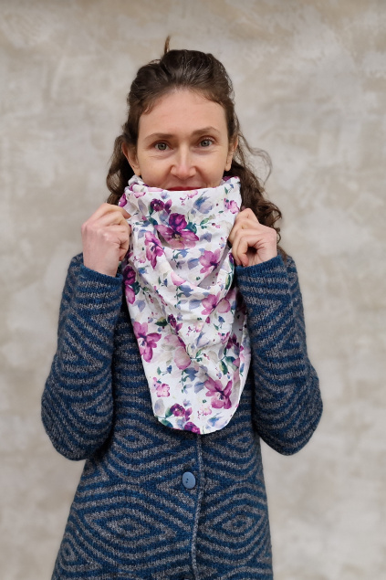 mušelínový šátek