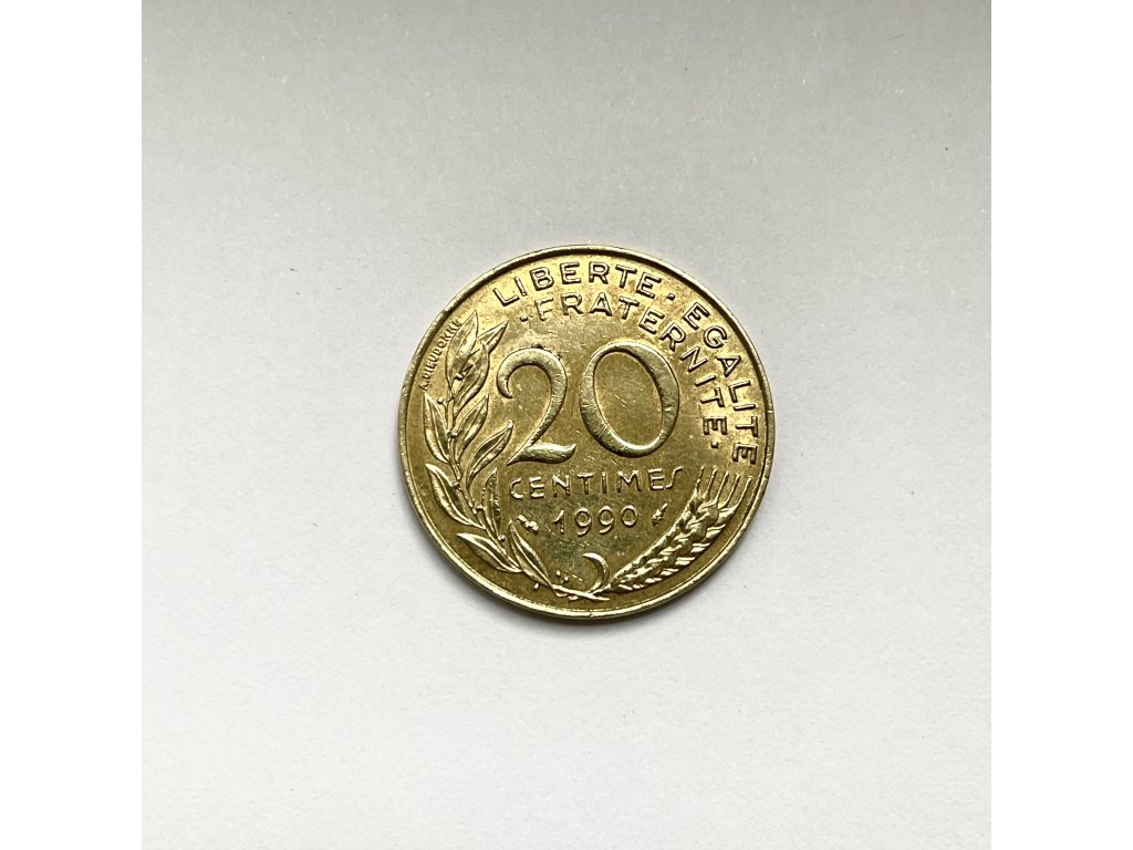 20 Centimes 1990