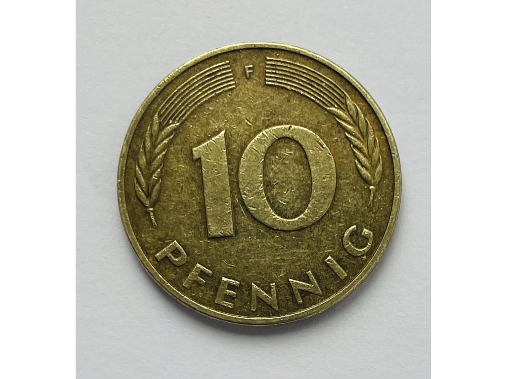 10 pfennig 1985 F