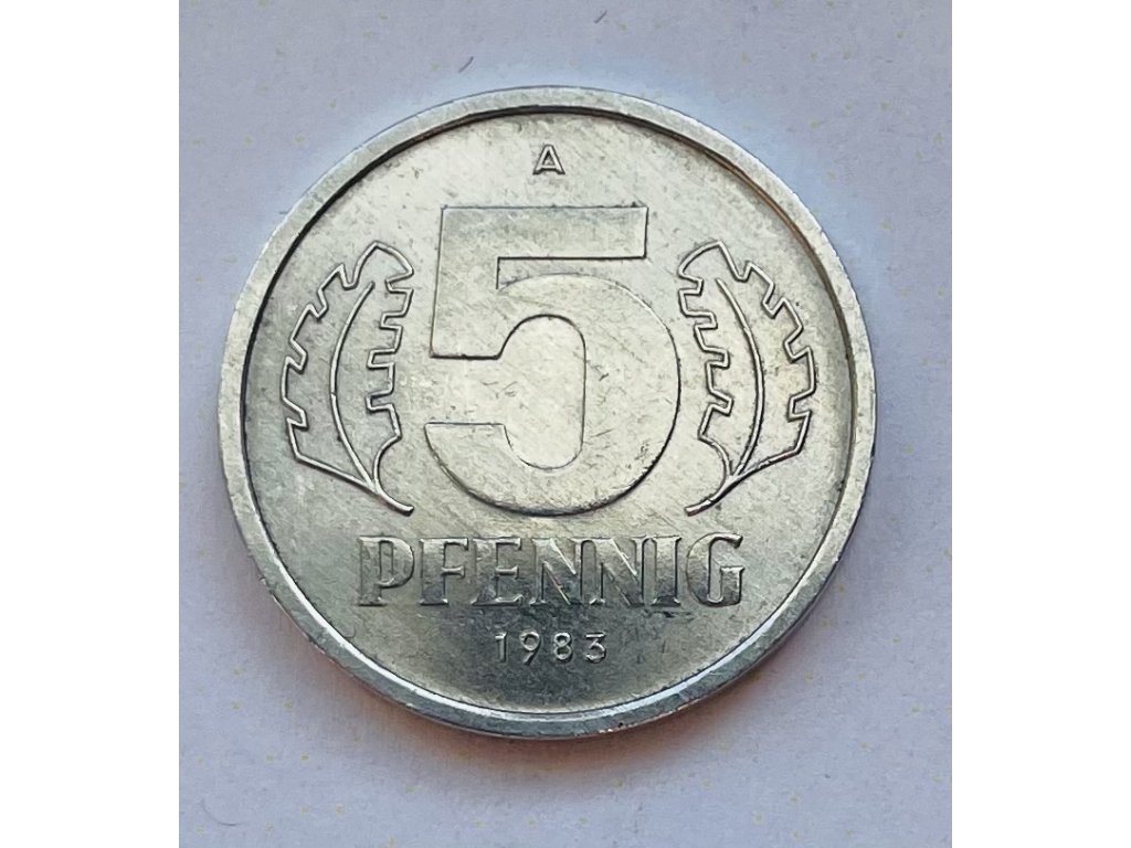 5 pfennig 1983 A