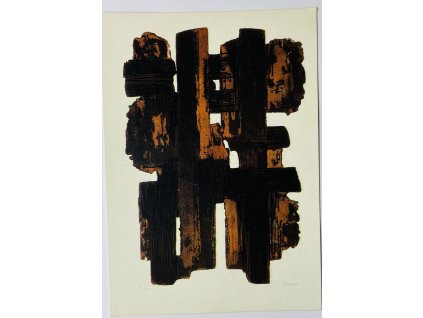 Pierre Soulages - Kompozice