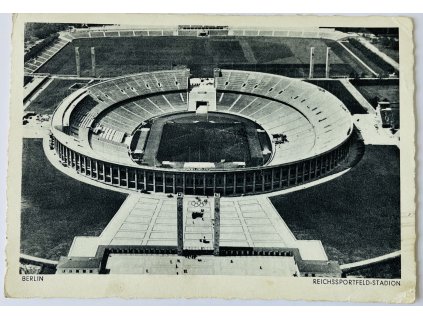Berlín - říšský sportovní stadion