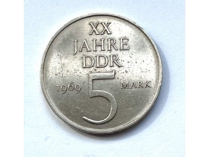 20 Mark XX Jahre DDR 1969