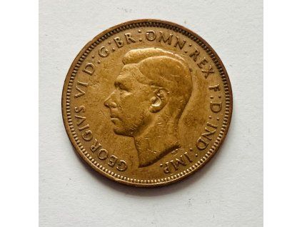 1/2 penny 1943