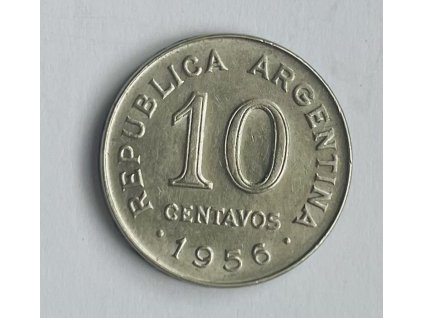 10 centavos 1956