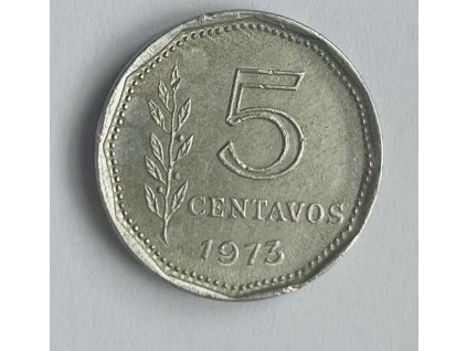 5 centavos 1973