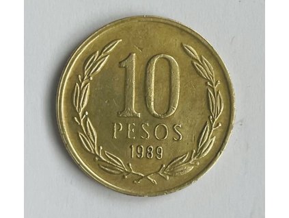 10 pesos 1989