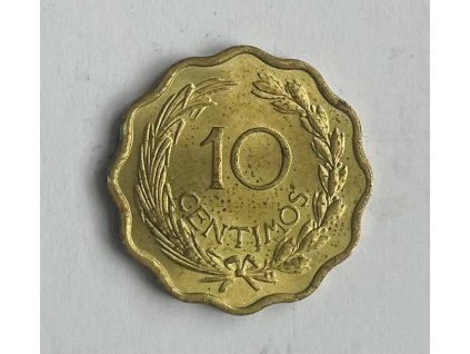 10 centimos 1953