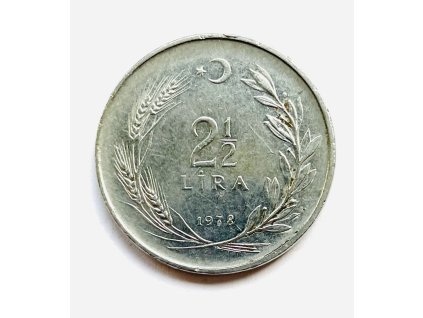 2 1/2 lira 1978