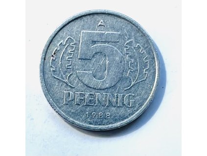 5 pfennig 1988 A