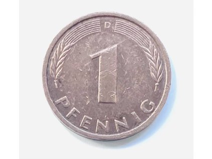 1 pfennig 1988 D