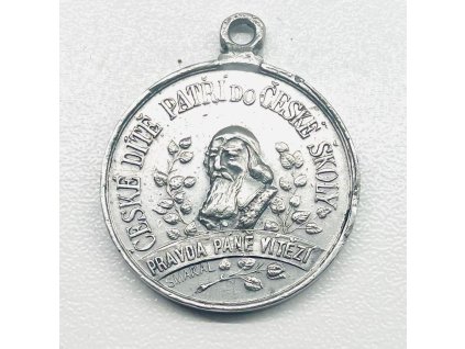 Sn. medaile pamětní - svěcení školy 1897, Šmakal