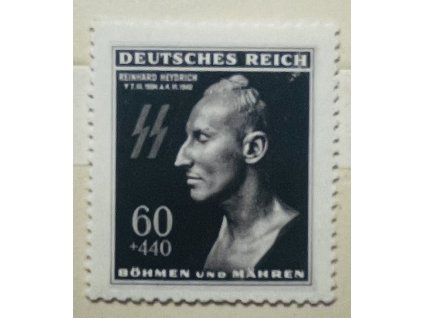 Poštovní známky Čechy a Morava zn. č. 111 - 1. výročí úmrtí R. Heydricha  ** čisté