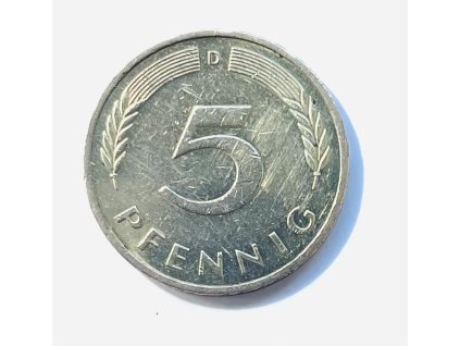 5 pfennig 1995 D