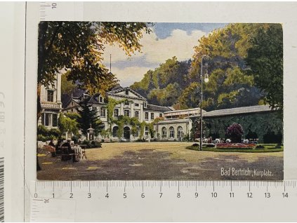 Pohlednice Bad Bertrich, Kurplatz cca 1910