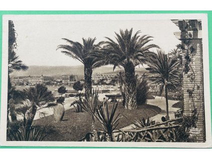 pohlednice Cannes - La Croisette, prošlá 1948