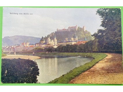 pohlednice Salzburg, cca 1935