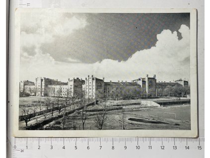 pohlednice RPPC Max II. Kaserne München, 1943