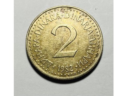 2 dinar 1982