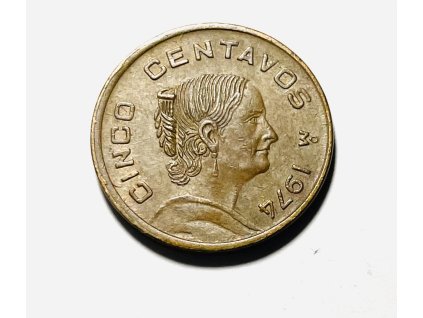 5 centavos 1974