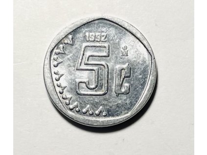 5 centavos 1992