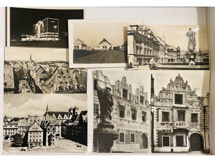 8 RPPC pohlednic architektura Československo