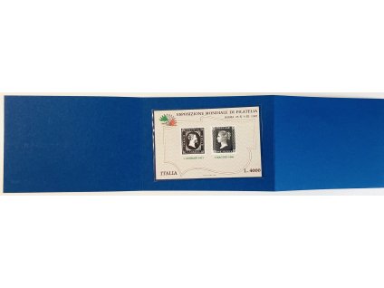 Aršík č. 1 zn. Sardinie a VB Itálie 1985 ** čisté