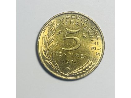 5 centimes 1971