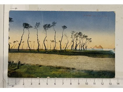 pohlednice Egypt Le Caire - Les Piramides