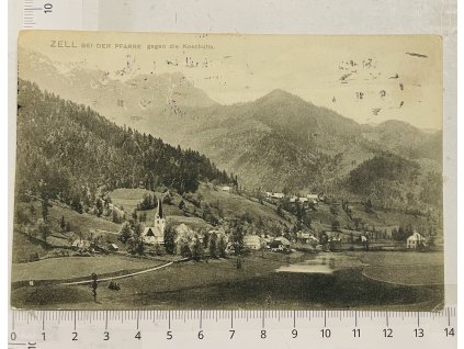 stará pohlednice Karel Hanel, Klagenfurt č. 201, r. 1905