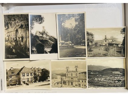 7 pohlednic Slovensko