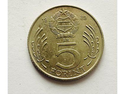 5 forint 1989