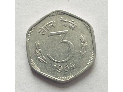 3 paise 1964