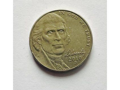 5 cents 2010 D