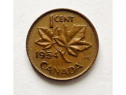 1 cent 1954