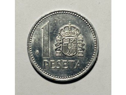 1 peseta 1986