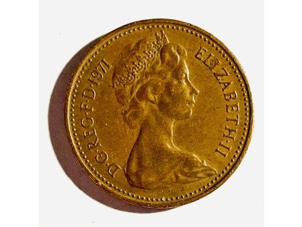 1 penny 1971