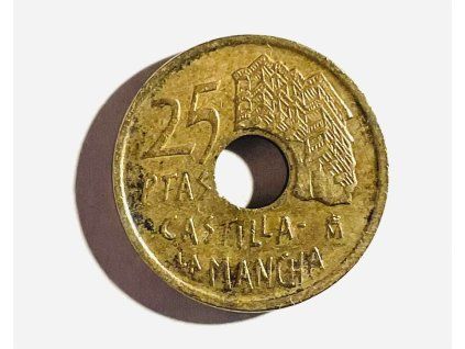 25 pesetas 1996