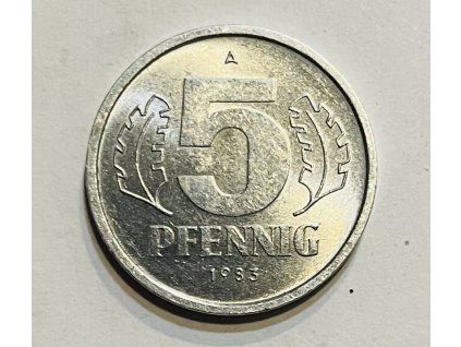 5 pfennig 1983 A