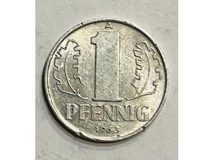 1 pfennig 1963 A