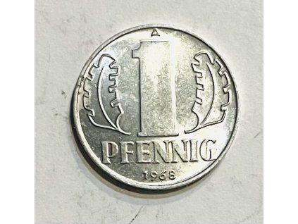 1 pfennig 1968 A