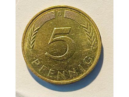 5 pfennig 1995 D