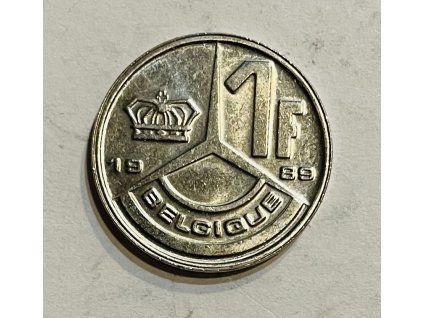 1 frank 1989 francouzský