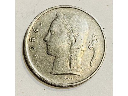 1 frank 1954 francouzský
