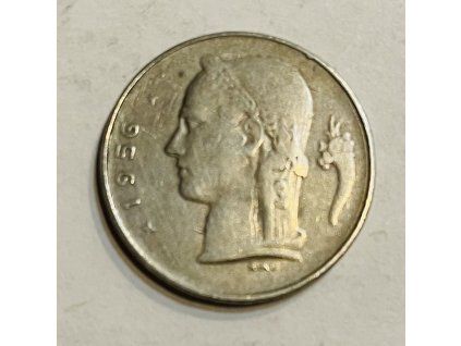 1 frank 1956 francouzský