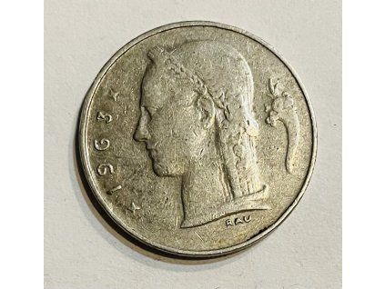 1 frank 1963 francouzský