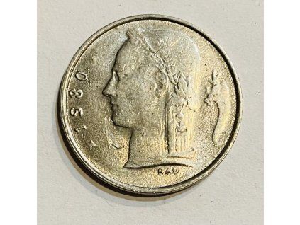 1 frank 1980 francouzský